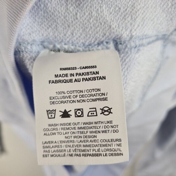 Nike Men Crewneck Sweatshirt Pullover Blue Casual Activewear SZ L - Picture 8 of 9